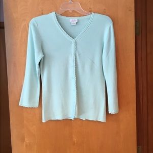 Ann Taylor Loft Sweater 3/4 Sleeve M